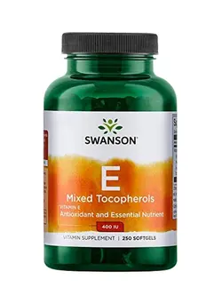 ویتامین و ساپلیمنت مکمل‌های گوارشی Vitamin E Mixed Tocopherols - 250 Sgels