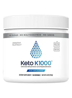 ویتامین و ساپلیمنت مکمل‌های گوارشی Keto K1000 Electrolyte Powder | Hydration Supplement Drink Mix Unflavored