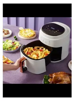 سرخ‌کن سرخ‌کن بدون روغن Multifunctional Air Fryer 8 Liter 2400W Extra Large Capacity Digital Touch Control Panel 8 Different Menu with Temperature Adjustable Instant Pot 