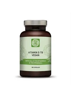ویتامین و ساپلیمنت دمنوش و مکمل‌های گیاهی Unique Vegan Formula with all 8 Tocopherols and Tocotrienols Vitamin E– Contains no PAH's, Heavy Metals, Contaminants or Preservatives - Certified Sustainable - Hair, Scars and Skin