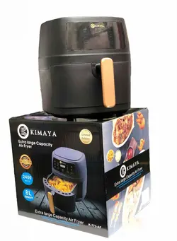 سرخ‌کن سرخ‌کن بدون روغن Kimaya Extra Large Capacity Multi functional Digital Air Fryer 8L 2400W Matte Finish 