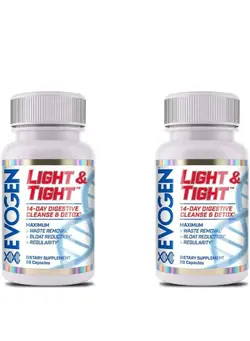 مکمل‌های تقویتی و تنظیمی مدیریت وزن Evogen Light Tight 28 capsules, Pack of 2