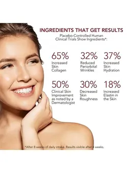 ویتامین و ساپلیمنت مکمل‌های گوارشی Rejuvenate - 4-in-1 VERISOL Collagen Capsules + Nicotinamide, Vitamins, Hyaluronic Acid, Biotin - Anti Aging Beauty & Skin Supplement Clinically-Studied & Physician Formulated - 150 Capsules