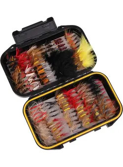 ماهیگیری طعمه و قلاب 120-Piece Bionic Fly Hooks 