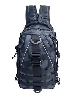 ماهیگیری تجهیزات ماهیگیری Fishing Hiking Sling Backpack 40x5x23centimeter 