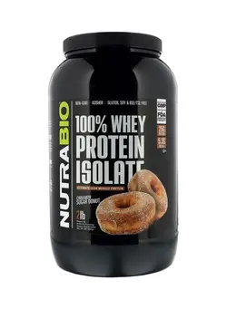 مکمل‌های ورزشی پروتئین 100% Whey Protein Isolate Cinnamon Sugar Donut Flavor Dietary Supplement