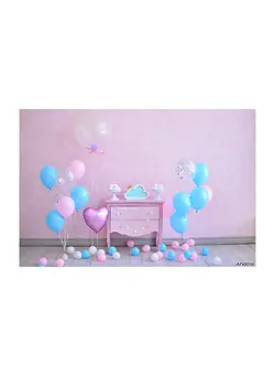 نورپردازی و استودیو سایر First Birthday Backdrop Photography Background Multicolour 