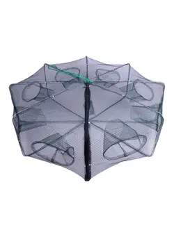 Foldable Catch Fish Cage Net 