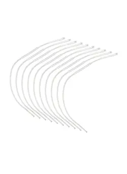 ماهیگیری نخ ماهیگیری 10-Piece Nylon Braided Loop Connector Fishing Line With Loop End 