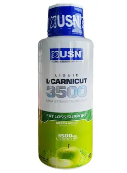 مکمل‌های ورزشی ارموژنیک L-Carnicut 3500 Green Apple 30 Servings 450ml