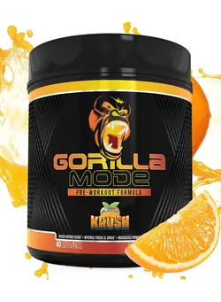 مکمل‌های ورزشی قبل از تمرین Gorilla Mode Pre workout Nitric Oxide Orange Krush 40 Servings 590g