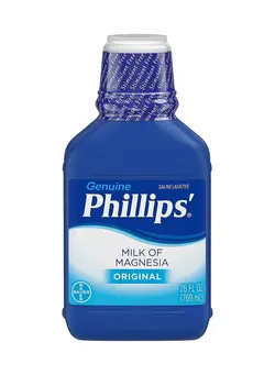 ویتامین و ساپلیمنت مکمل‌های گوارشی Phillips' Milk of Magnesia Original 26 oz