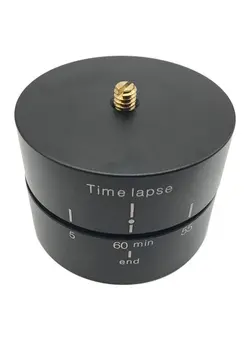 لوازم جانبی فیلم‌برداری و عکاسی سایر Time Lapse 360-Degree Rotatable Tripod Head Black 