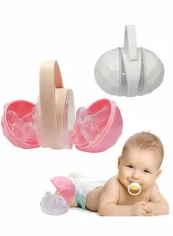 تغذیه و نگهداری کودک پستانک 2 pieces Baby Pacifier box 