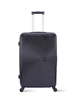 چمدان و ساک مسافرتی چمدان تک Astro ABS Hardside Spinner Check In Large Luggage Trolley 28 Inch Black 