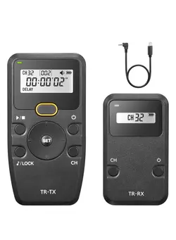 لوازم جانبی فیلم‌برداری و عکاسی سایر TR-S2 Remote Shutter Release for Sony, Wireless Shutter Release Intervalometer Compatible for Sony a7 a7m2 a7m3 a7S a7SII a7R a7RII a9 a9II a58 a6600 a6400 a6500 a6300 a6000 a5100 RX100M7 
