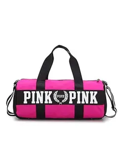 چمدان و ساک مسافرتی ساک مسافرتی Canvas Travel Duffle Bag Pink 