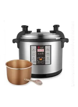 پلوپز، زودپز و آرام‌پز زودپز Electric Pressure Cooker 17.0 L 1950.0 W DLC.38911-17 Silver/Black 