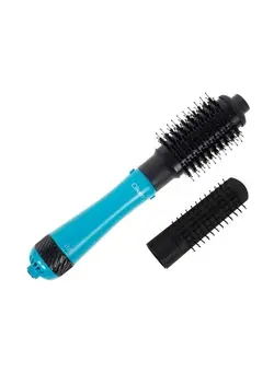 اتو مو فر کننده Clikon - 2 in 1 hair styler with 2 detachable, rotating cord, cooling and heating functions, 1200 watts, 2 Years Warranty, Blue and Black- CK3315 