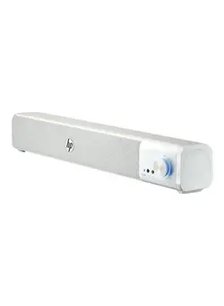 تجهیزات صوتی  قابل حمل اسپیکر WS1 Plus Bluetooth Audio Tv Speaker With Microphone Desktop Mini Active Subwoofer Gaming White 
