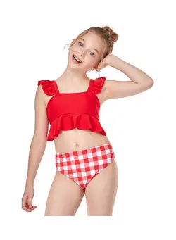 شنا مایو Girls Swimming Suit Set 140cm 