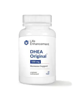 ویتامین و ساپلیمنت دمنوش و مکمل‌های گیاهی Dhea Original 100 Mg Dhea Supplement With 10 Mg Vitamin C 60 Servings