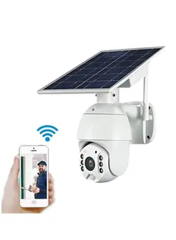 دوربین مدار بسته سایر RBX-S10 Low power WIFI solar camera 1080P HD Solar Panel Outdoor Surveillance Waterproof CCTV Camera Smart Home Two-way Voice Intrusion Alarm 