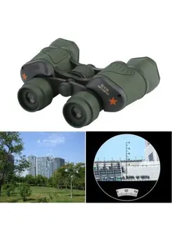 دوربین فیلم‌برداری و عکاسی دوربین شکاری High Clarity 50x50 Telescope Binoculars Telescope Night Vision Outdoor Hunting Camping Optical Fixed Zoom Binoculars 