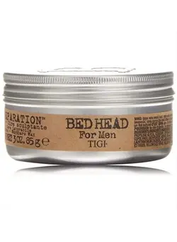 لوازم و مواد فرم‌دهی مو کرم و واکس Tigi Bed Head for Men Matte Separation Workable Wax, 3 Oz/ 85g, 4.8 Oz 
