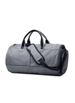 چمدان و ساک مسافرتی ساک مسافرتی Duffel Bag With Shoe Compartment Grey 