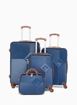 چمدان و ساک مسافرتی ست چمدان 4 Piece Trolley Travel Luggage Set With TSA Lock 