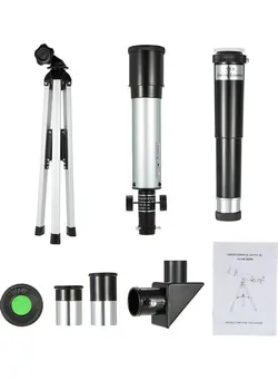 دوربین فیلم‌برداری و عکاسی تلسکوپ و میکروسکوپ Refractive Space Astronomical Telescope Set 