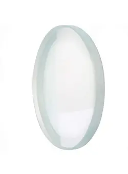 یادگیری و آموزشی سایر 3.93 (100Mm) Diameter Spinning Top Base K9 Crystal Glass Concave Mirror Great High End Transparent Surface Double Concave Top Accessory Dz04 