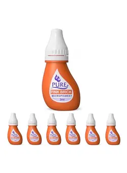 آرایشی صورت سایر Eyebrow pigment for eyebrows brows micro pigments microblading pigments pmu machine use medical grade no mixing eyebrow pigment for shading for professionals only 3mlx6 bottles 