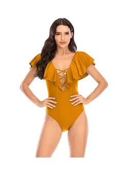 شنا مایو One Piece Bikini Swimsuit L 
