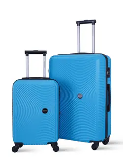 چمدان و ساک مسافرتی ست چمدان Astro ABS Hardside Spinner Luggage Trolley Set Blue 