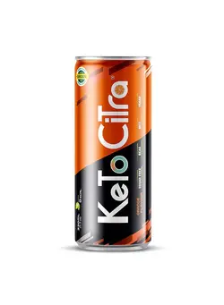 مکمل‌های ورزشی تنقلات و نوشیدنی‌های ورزشی Ketogenic Energy Drink - Laperva Keto Citra with MCT BCAAs and Minerals 330mlx24 Pieces