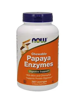 ویتامین و ساپلیمنت مکمل‌های گوارشی Papaya Enzyme Dietary Supplement - 360 Lozenges