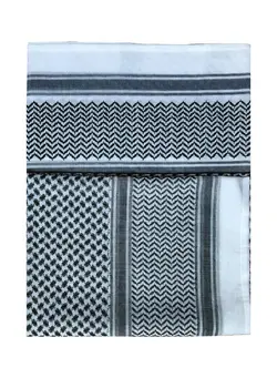 لباس بافت و شال گردن Soft Fabric Hijab Black 