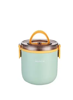 ظروف و تجهیزات آشپزخانه ظروف نگهداری غذا Round Single-Layer plastic lunch box 