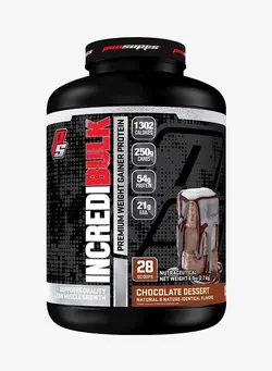 مکمل‌های ورزشی پروتئین Incredibulk Premium Mass Gainer Chocolate 6 Lbs