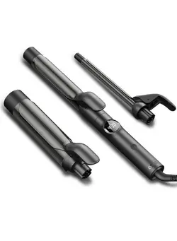 اتو مو فر کننده Curling Iron Set Tymo Instant Heat Ionic 3 In 1 Curling Wand Set With 3 Barrels (1/2’’ 1’’ 1 1/2’’) 5Temps (Up To 430F) With Intelligent Temp Control Dual Voltage Hair Curler For All Hair Types 