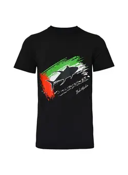 اسپرت فشن و اکسسوری لباس Bob Marlin Premium TShirt One Love for Fishing UAE Tuna Black 
