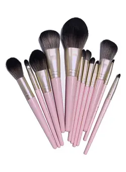 زیبایی و آرایش سایر 12-Piece Makeup Brush Kit Pink 