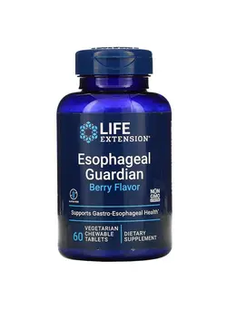 ویتامین و ساپلیمنت مکمل‌های گوارشی Berry Flavor Esophageal Guardian - 60 Chewable Tablets