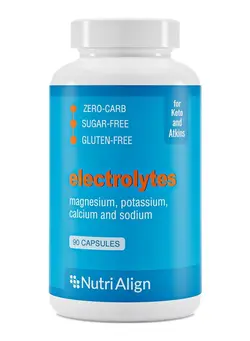 ویتامین و ساپلیمنت مکمل‌های گوارشی Nutri-Align Keto Electrolytes 90 capsules - Sodium, Potassium, Magnesium, Calcium
