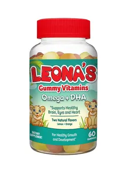 ویتامین و ساپلیمنت مکمل‌های گوارشی LEONAS GUMMY VITAMINS OMEGA