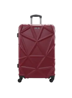 چمدان و ساک مسافرتی چمدان تک Matrix Cabin size ABS Hardside Spinner Luggage Trolley 19 Inch Burgundy 