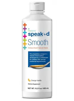 ویتامین و ساپلیمنت دمنوش و مکمل‌های گیاهی – Speak+D Smooth – Orange Vanilla – 15.2 oz – Pediatrician Formulated to Support Children with Special Nutritional Requirements – Enhanced with Omega-3 & Vitamins E's, K's & D
