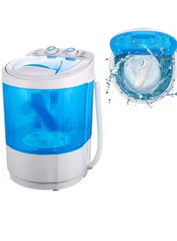 لوازم برقی خانگی کفش شور Shoe Washing Machine Small Household, Portable Lazy Washing Machine, 360° Cleaning, 10 Minutes Fast Cleaning, Safe Material Does Not Hurt Shoes Blue/White 